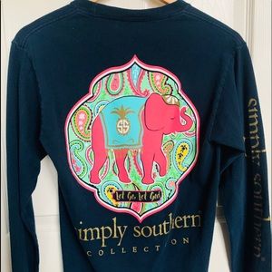 SIMPLY SOUTHERN: long sleeve t-shirt